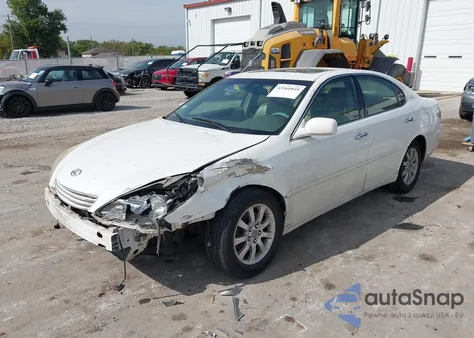 2004 Lexus Es 330 из США, поврежденный, VIN JTHBA30G545014486